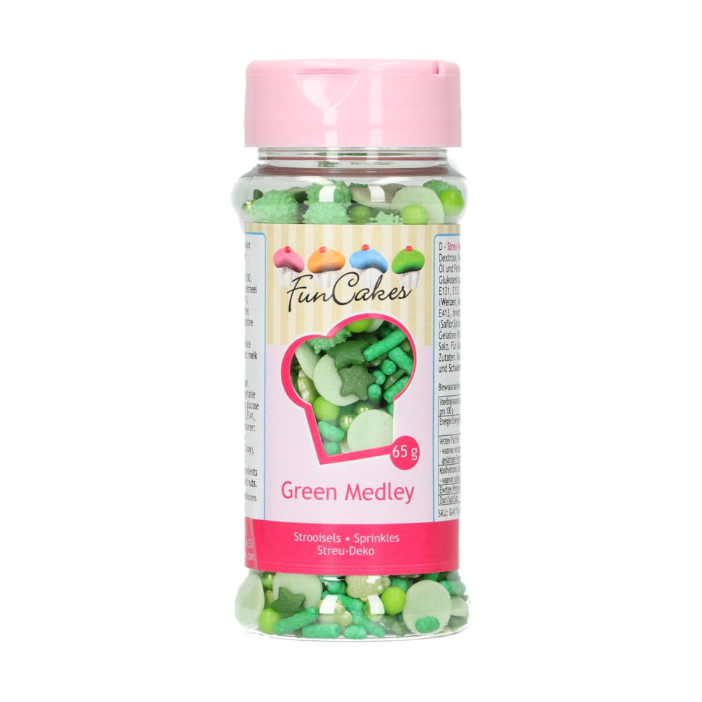 G41716 FunCakes Sprinkle Medley Green