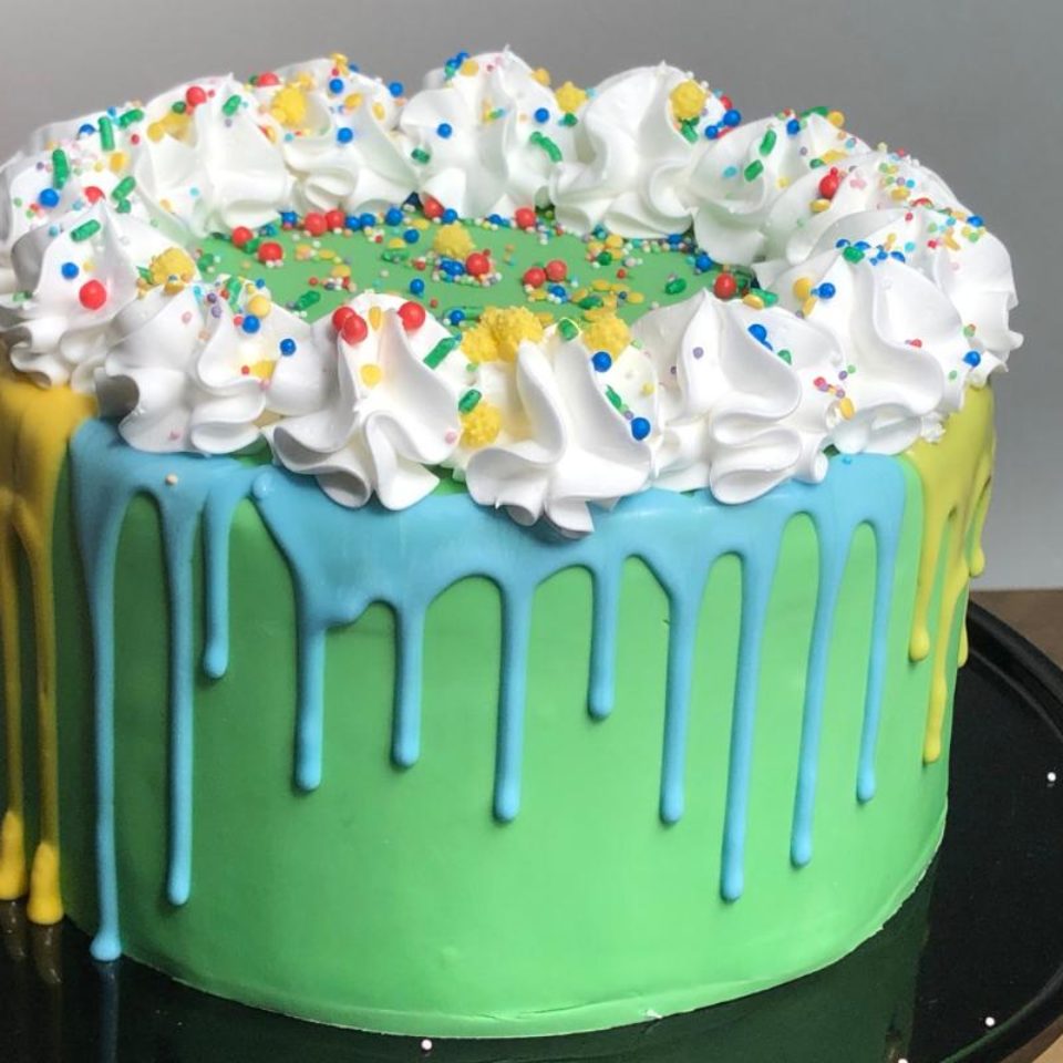 Circus drip cake
