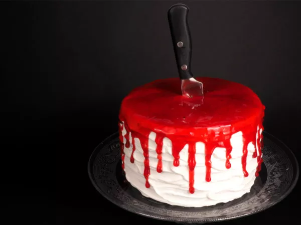 Bloody Red Velvet Cake