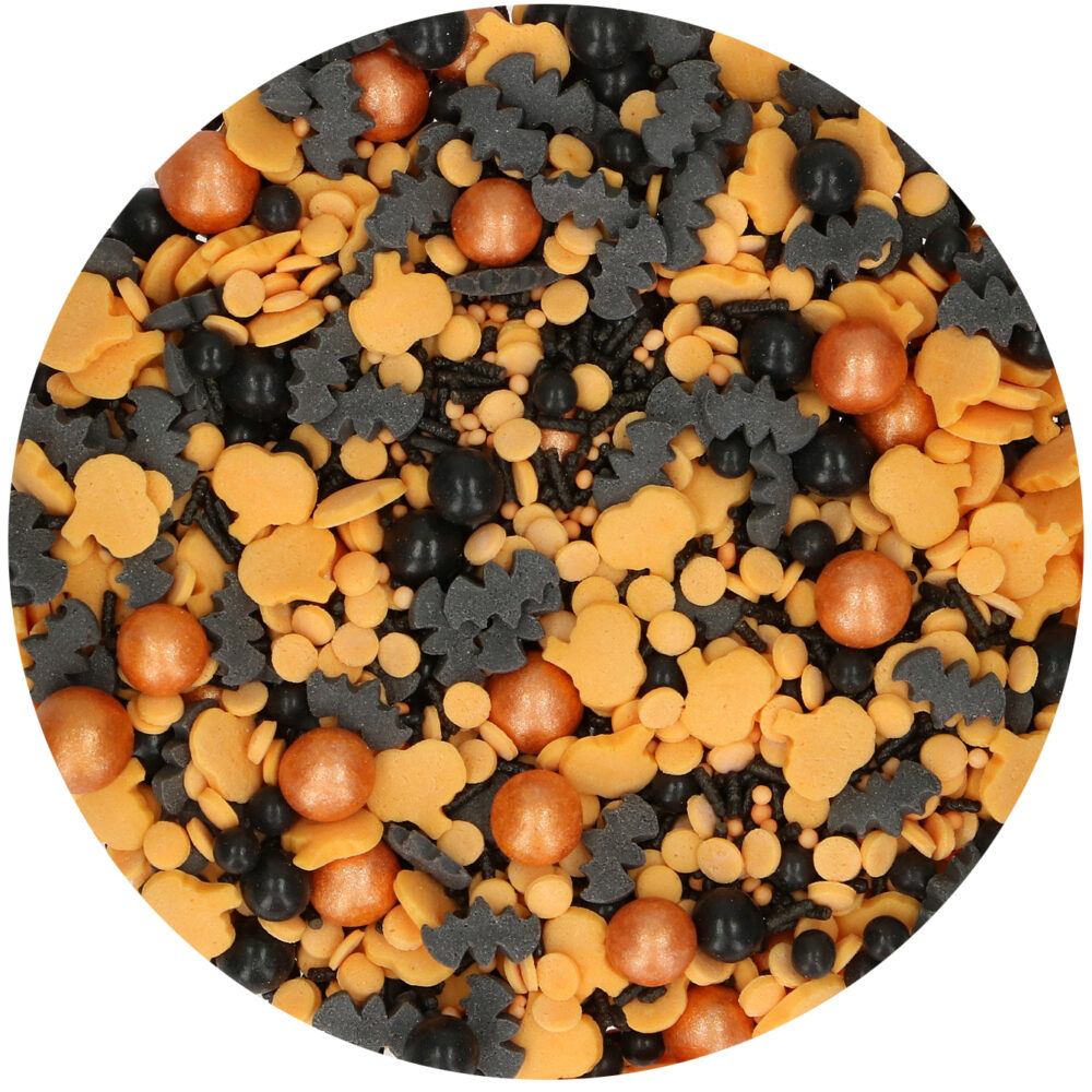 F51965 FunCakes Sprinkle Medley Happy Halloween 65g Sprinkles
