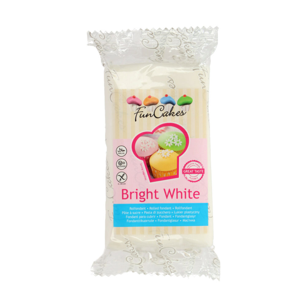 FC97050 FunCakes Fondant Bright White 2020