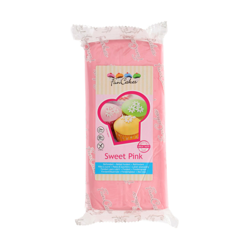 FC97260 FunCakes Fondant Sweet Pink 1kg 2020