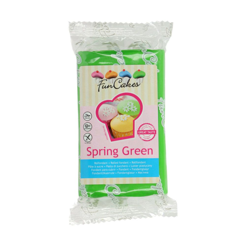 FC97300 FunCakes Fondant Spring Green 2020