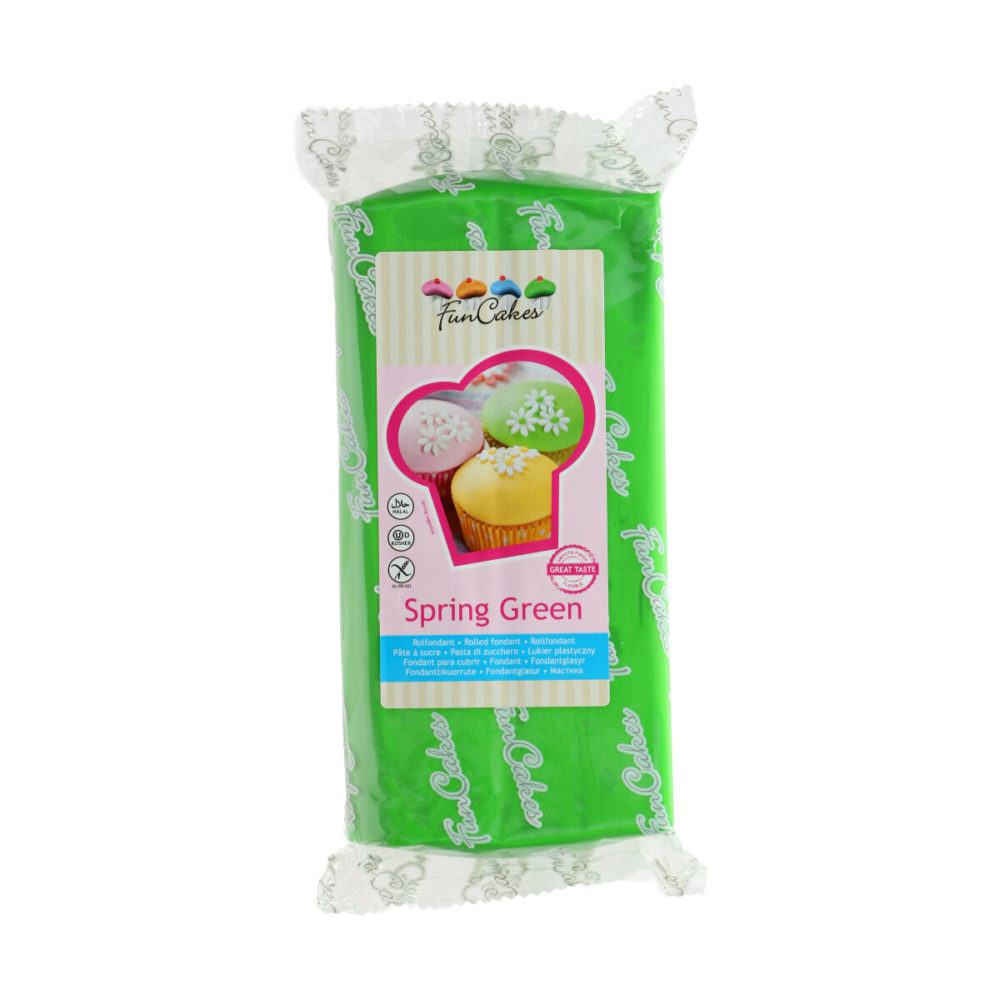 FC97310 FunCakes Fondant Spring Green 1kg 2020