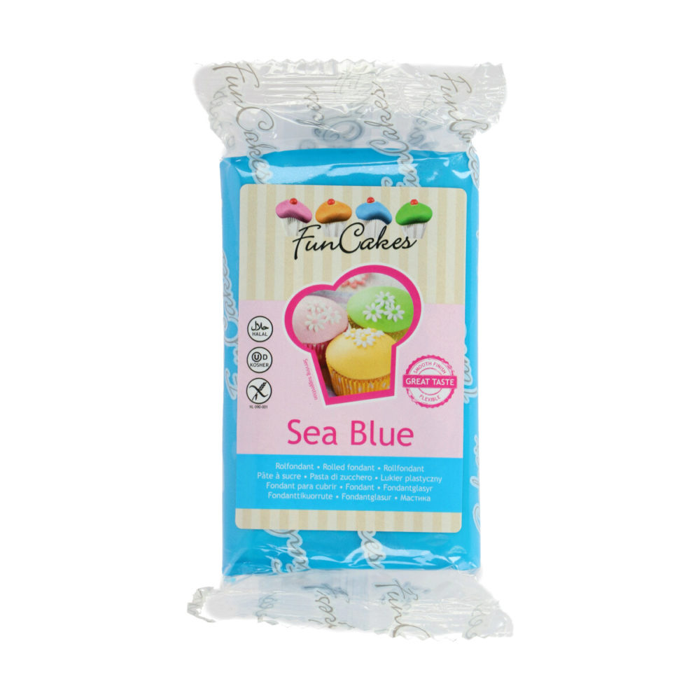 FC97450 FunCakes Fondant Sea Blue 2020