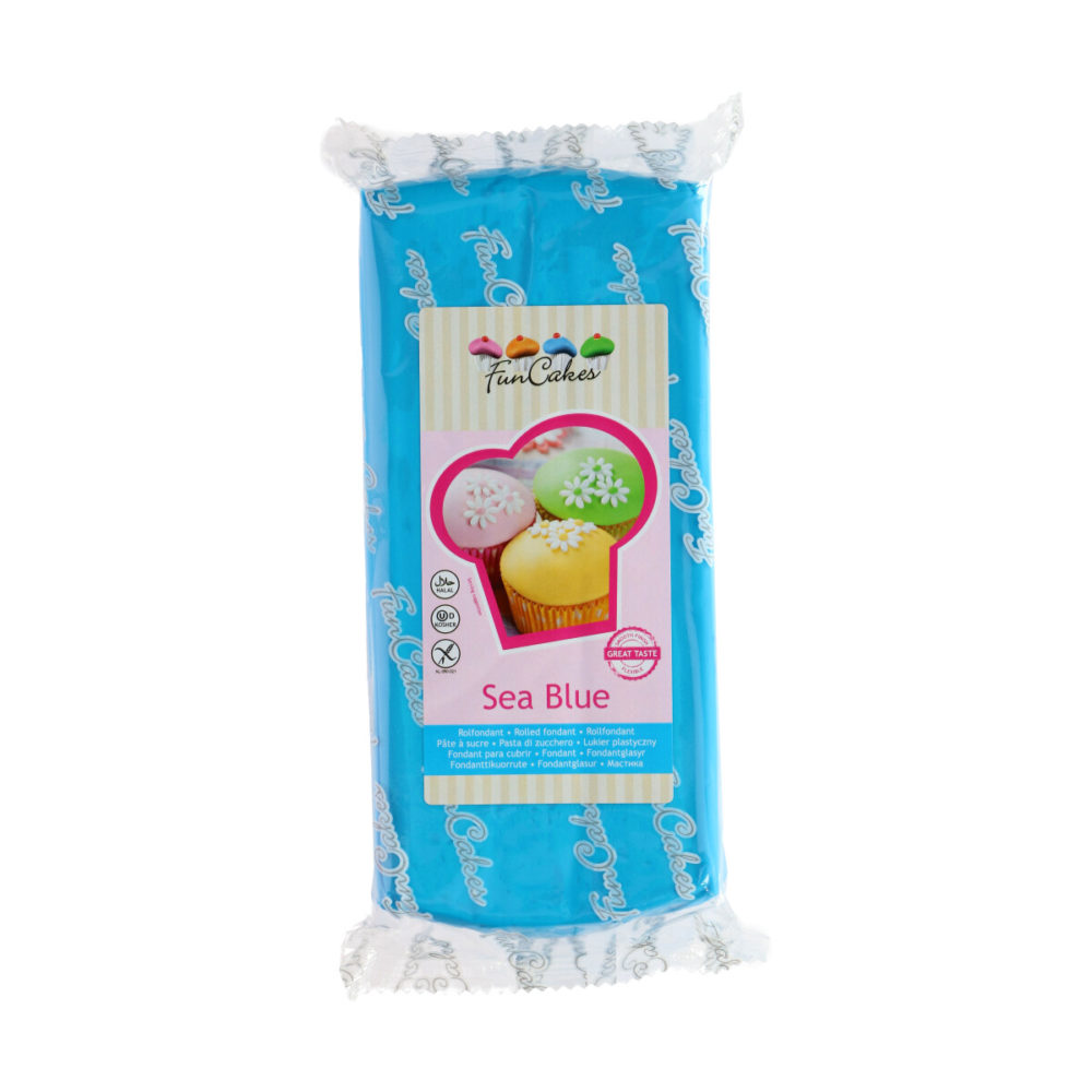 FC97460 FunCakes Fondant Sea Blue 1kg 2020