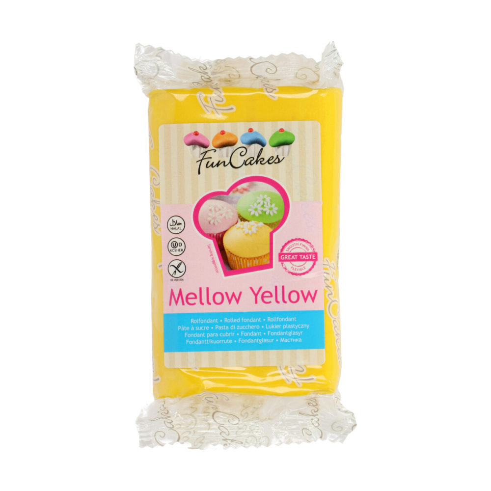 FC97600 FunCakes Fondant Mellow Yellow 2020