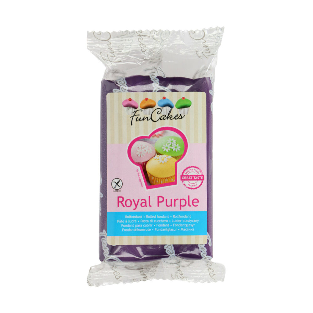 FC97947 FunCakes Fondant Royal Purple 2020