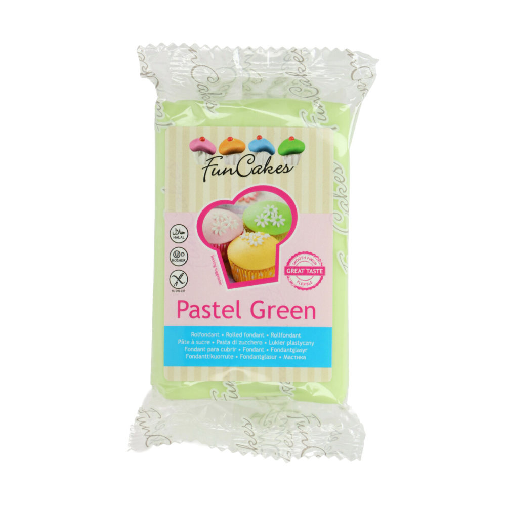 FC97982 FunCakes Fondant Pastel Green 2020