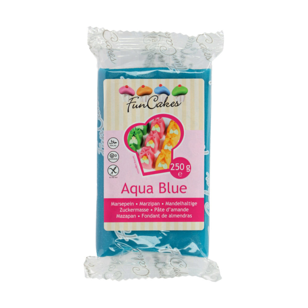 FC99375 FunCakes Marzipan Aqua Blue 2020