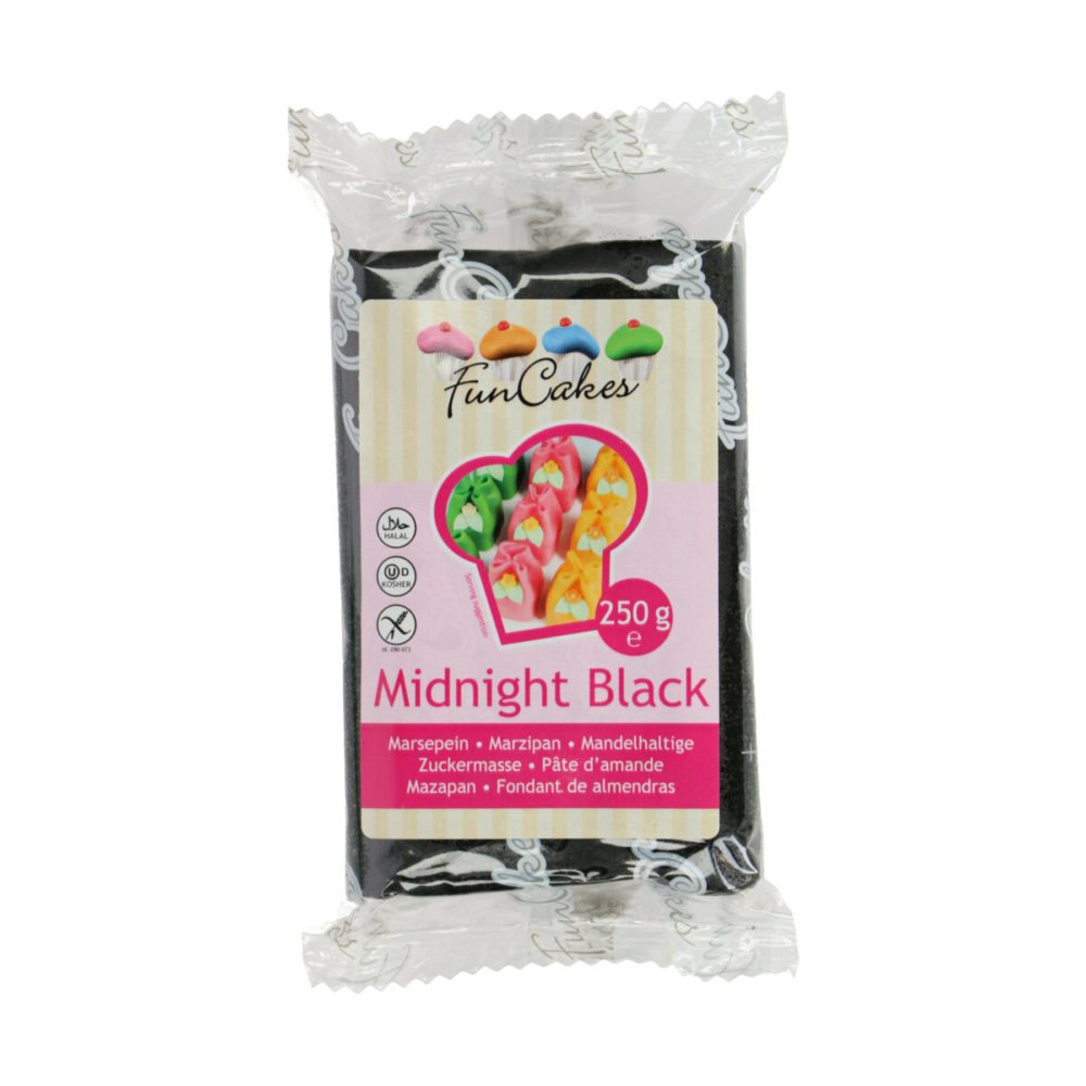 FC99425 FunCakes Marzipan Midnight Black 2020