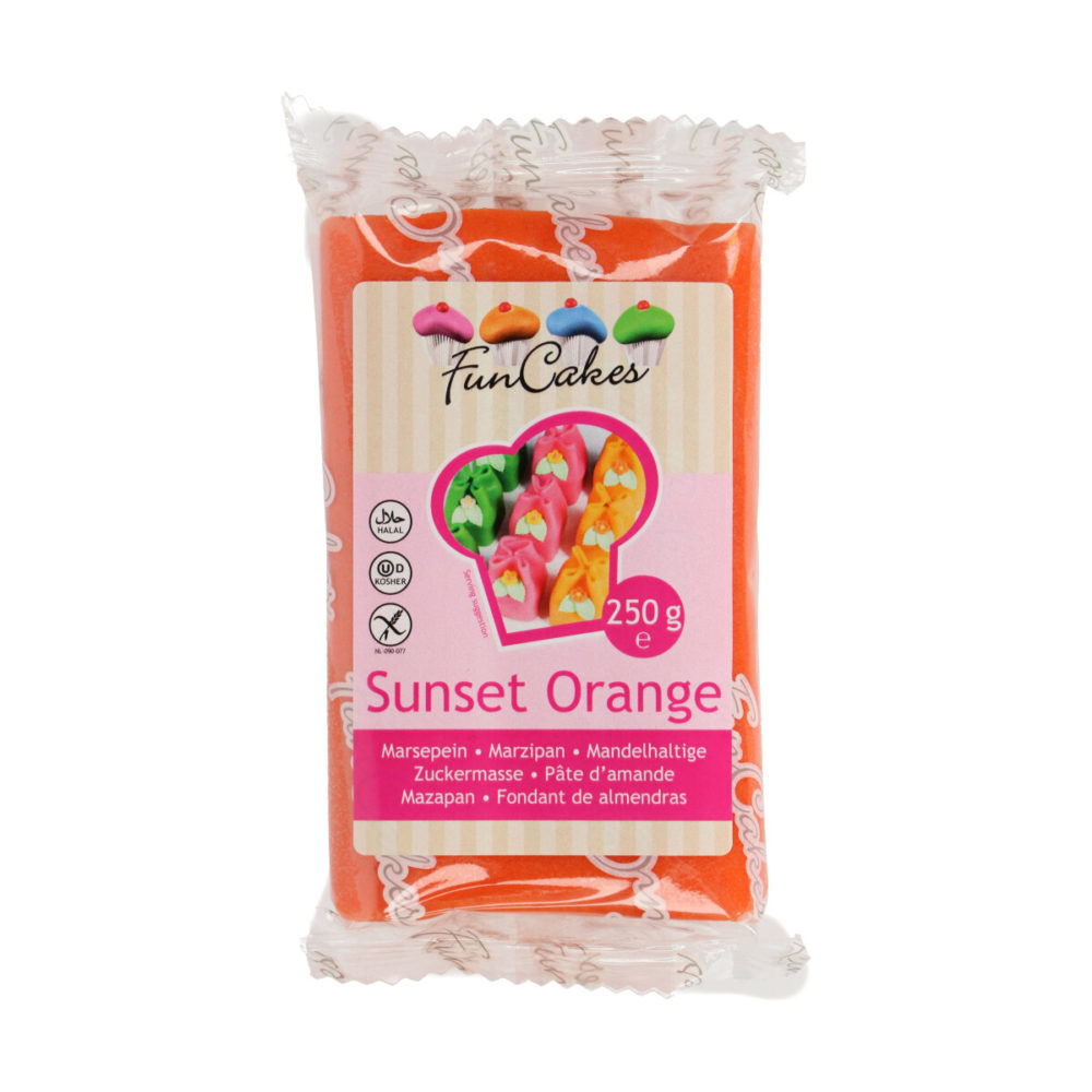 FC99475 FunCakes Marzipan Sunset Orage 2020