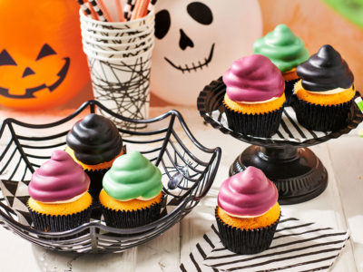 Halloween Dip Cupcakes