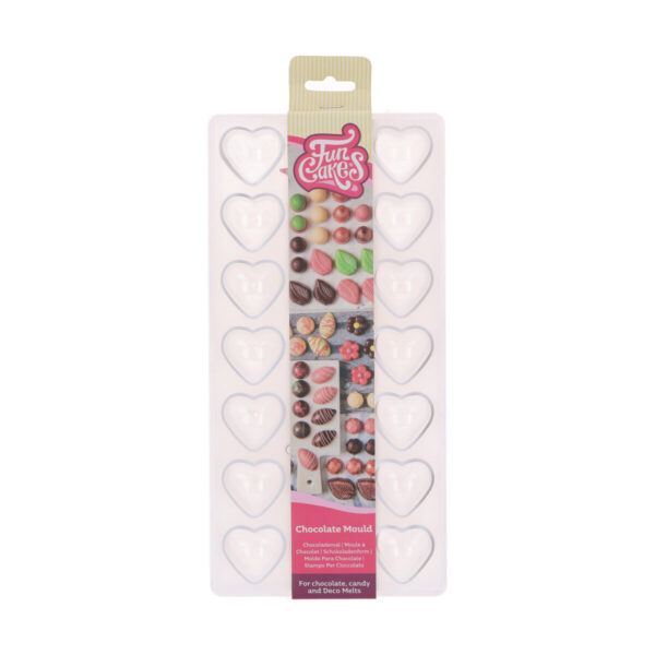 F82100 FunCakes Chocolate Mould Heart