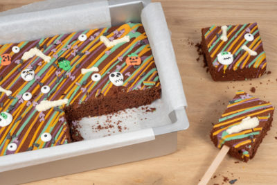 Halloween Brownie Bark 2
