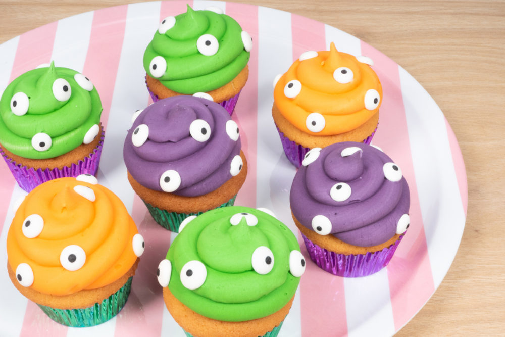 Halloween Spooky Eyes Cupcakes Spooky eyes cupcakes