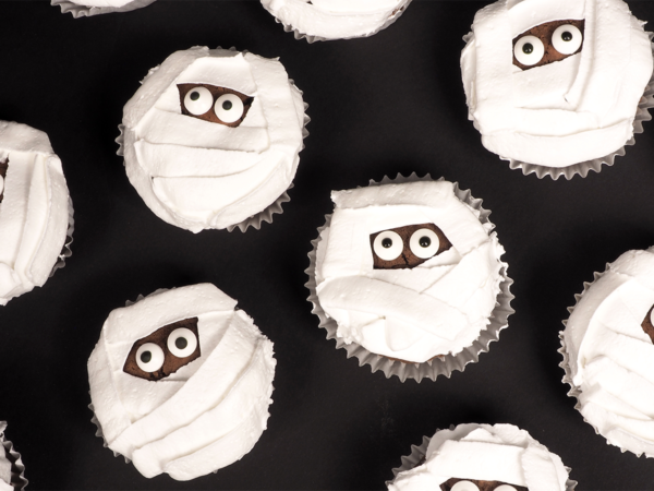 Mummie Cupcakes