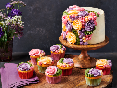 Buttercream Flower Cake