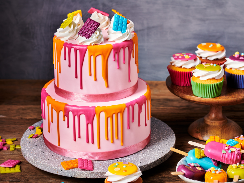 Meetbaar Beer Handel Deco Melts taart - FunCakes