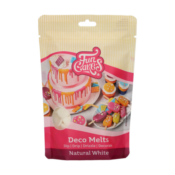 F25100 FunCakes Deco Melts Natural White 250g