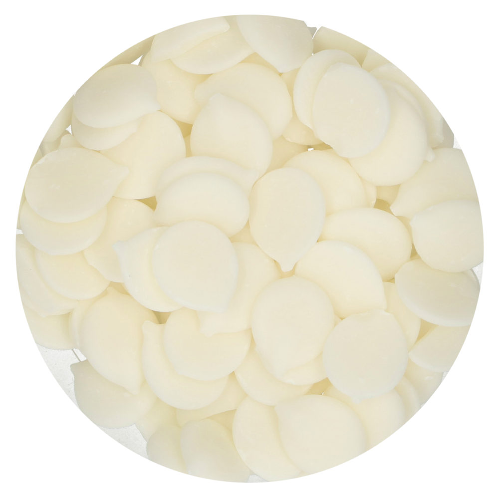 F25100 FunCakes Deco Melts Natural White 250g Melts