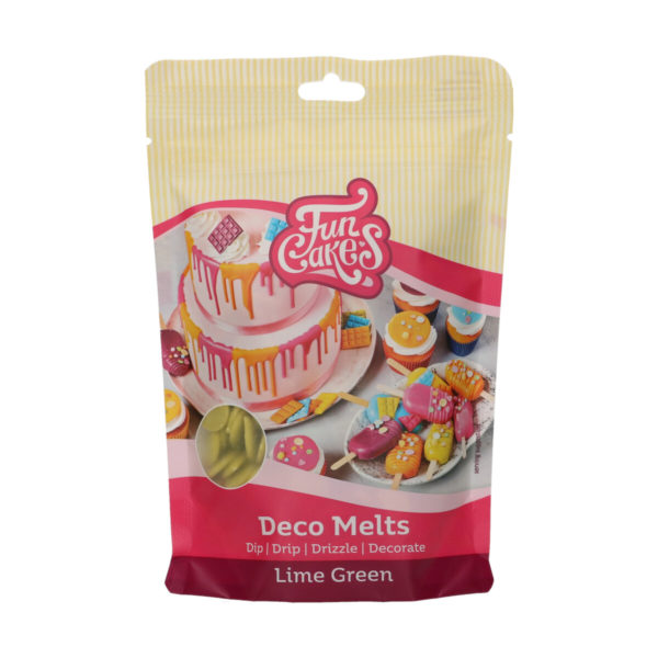 F25135 FunCakes Deco Melts Lime Green 250g