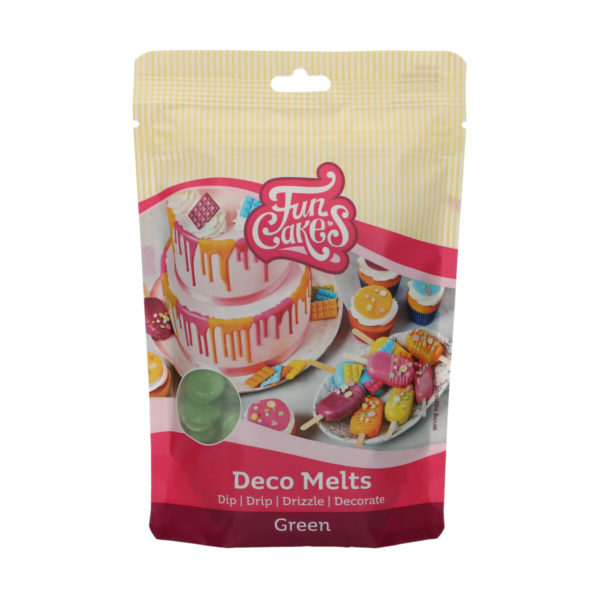 F25140 FunCakes Deco Melts Green 250g
