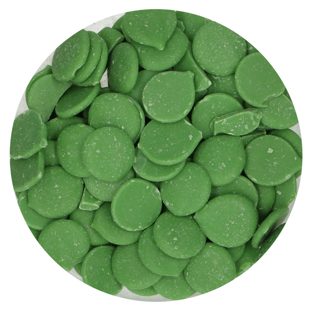 F25140 FunCakes Deco Melts Green 250g Melts