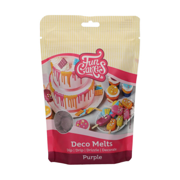 F25145 FunCakes Deco Melts Purple 250g