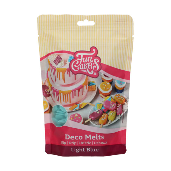 F25160 FunCakes Deco Melts Light Blue 250g