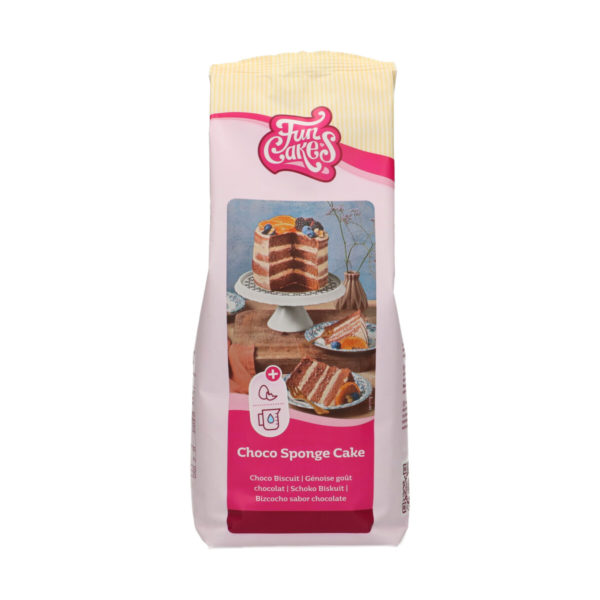F10535 FunCakes Mix For Choco Sponge Cake Packshot