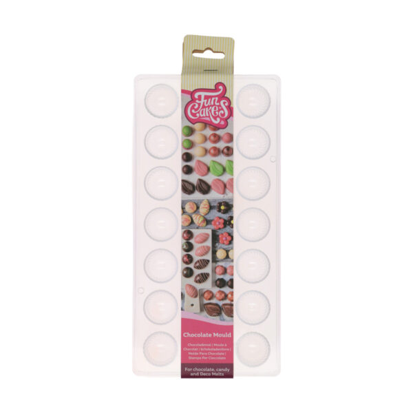 F82135 FunCakes Chocolade Mould Twist Swirl
