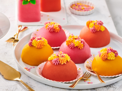 Marzipan Dome Cakes