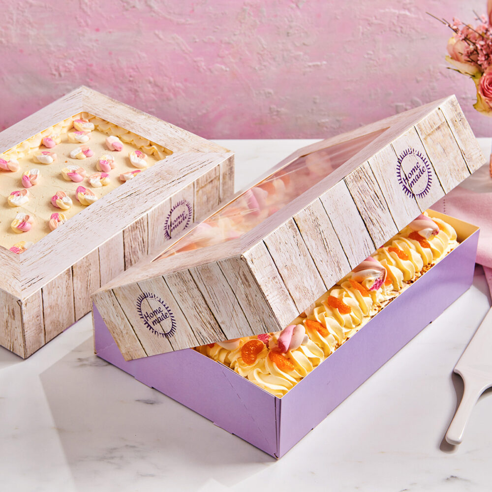 Cake Box Pure Rectangular Taartdoos Pure Rechthoek