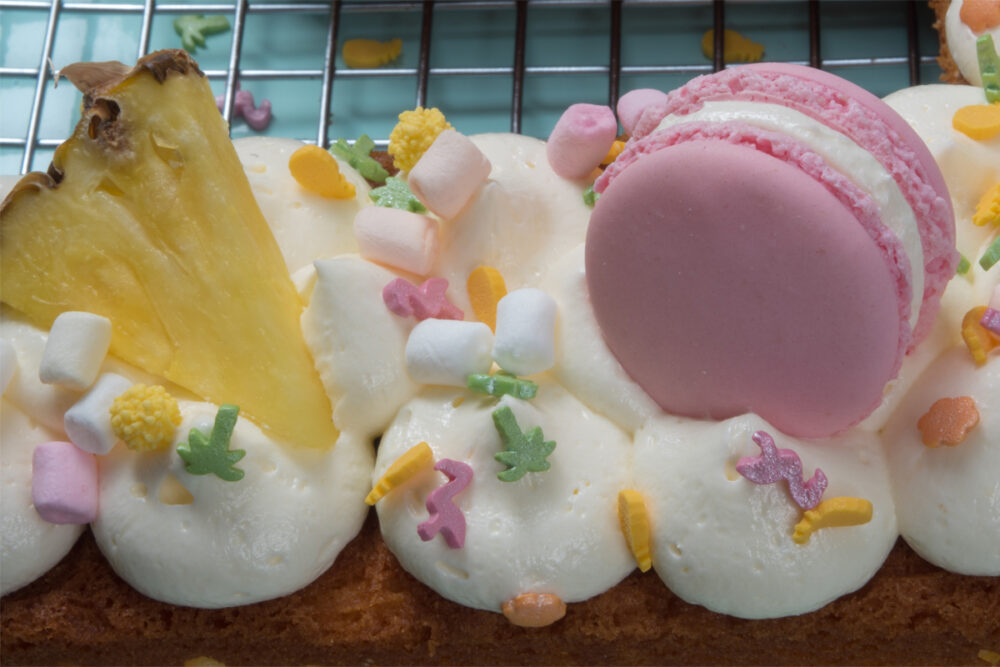 Tropical Letter Cake4