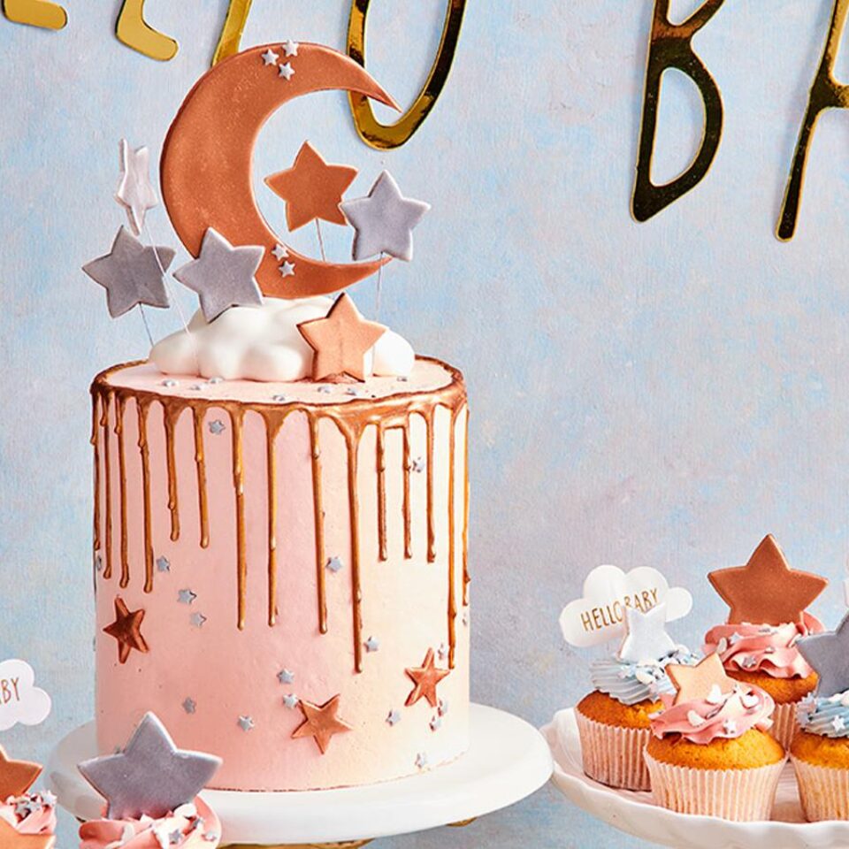 Twinkle Twinkle dripcake