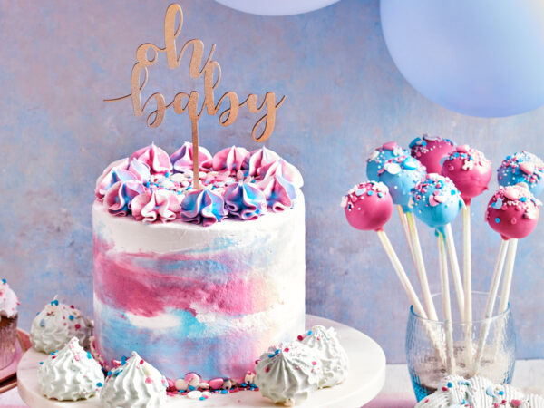 Gender Reaveal Cakepops