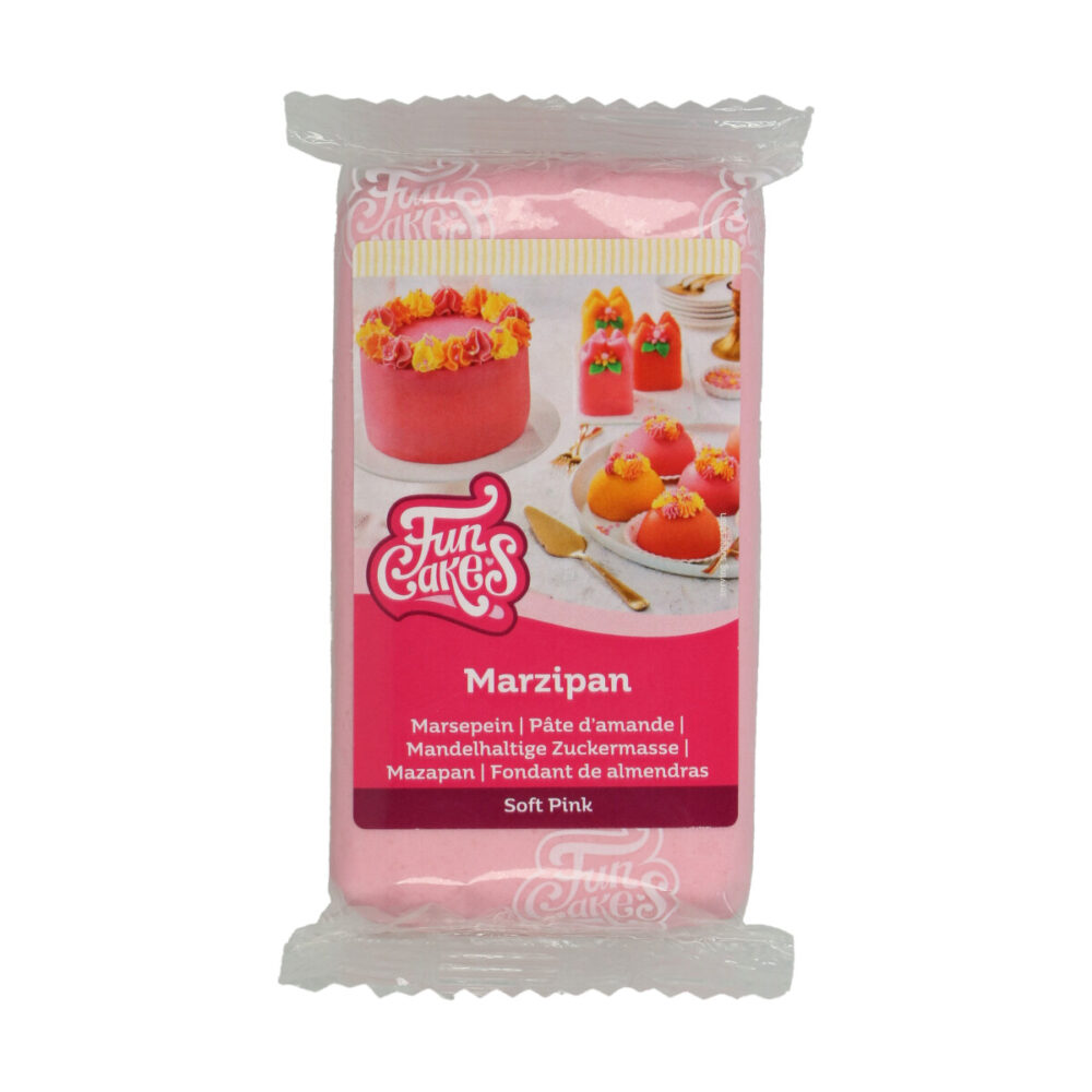 F28160 FunCakes Marzipan Soft Pink Marsepein Soft Pink