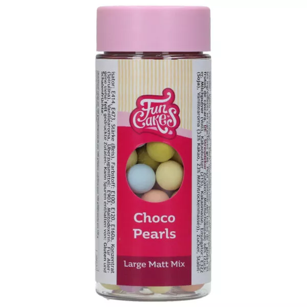 Choco Pearls Large Matt Mix