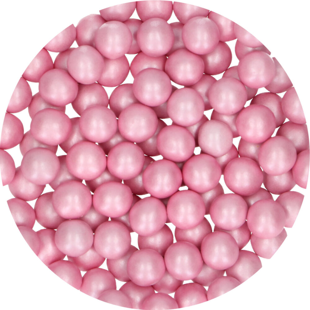 F52760 FunCakes Candy Choco Pearls Large Pink Pot