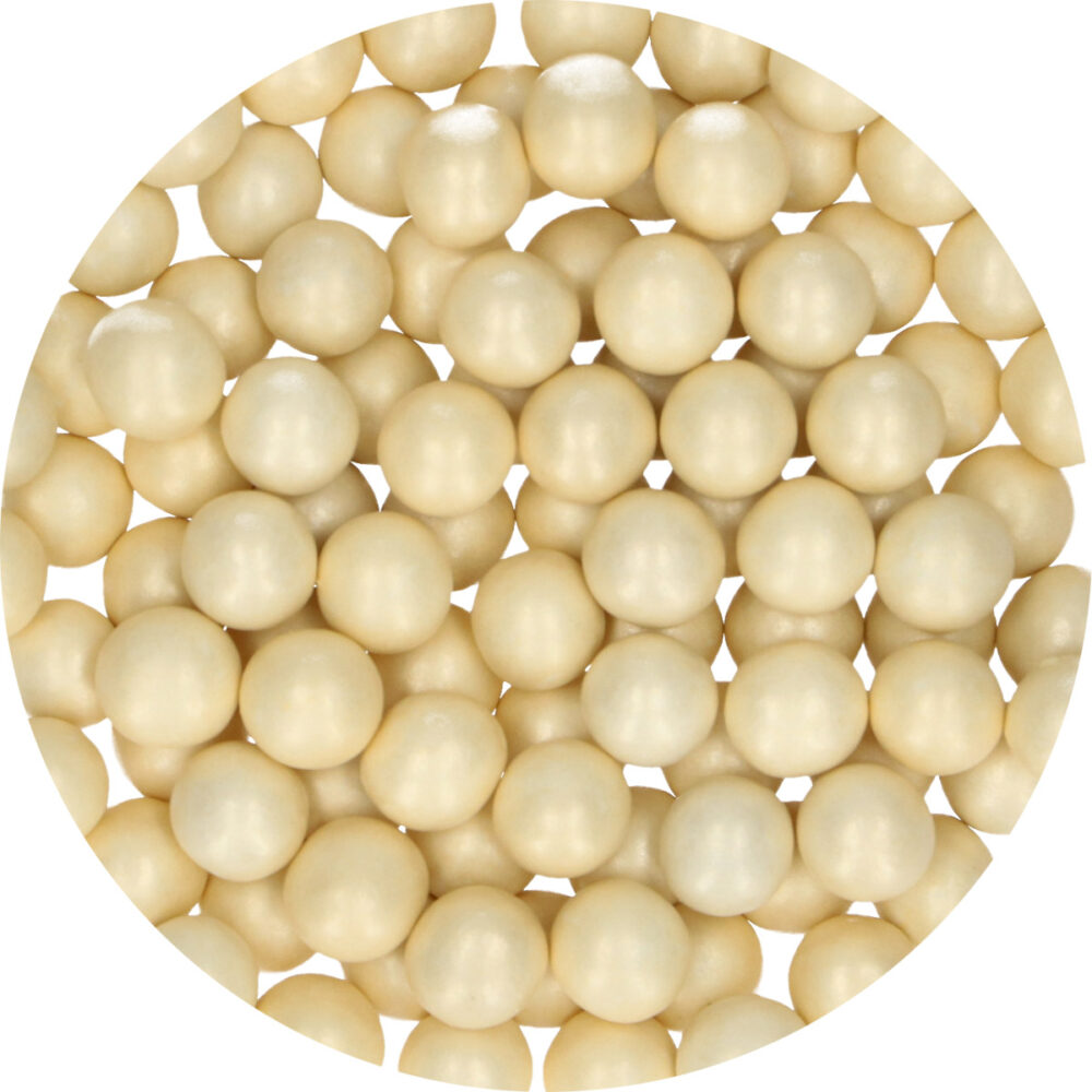 F52765 FunCakes Candy Choco Pearls Large Ivory Pot