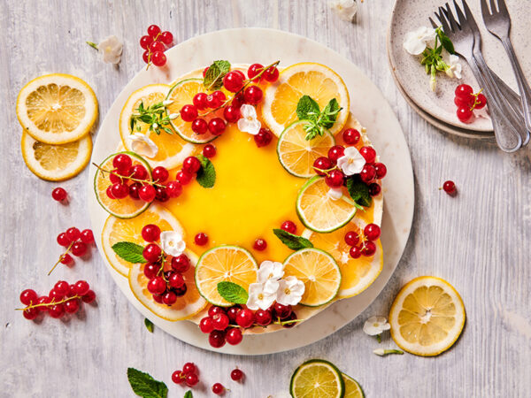 Lemon Curd Cake