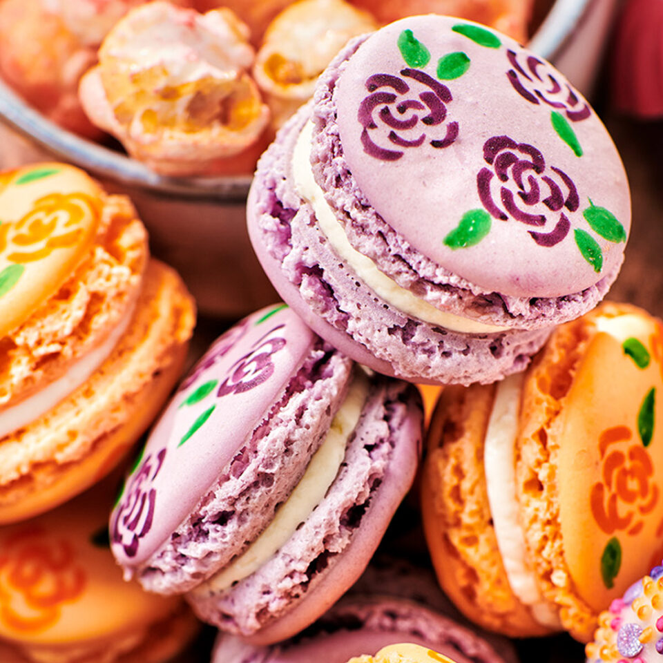 Graze Away Bloemen Macarons
