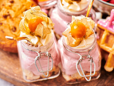 Graze Away Strabwerry Bavarois Pastry