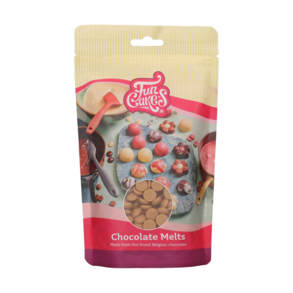 F30155 FunCakes Chocolate Melts Gold B