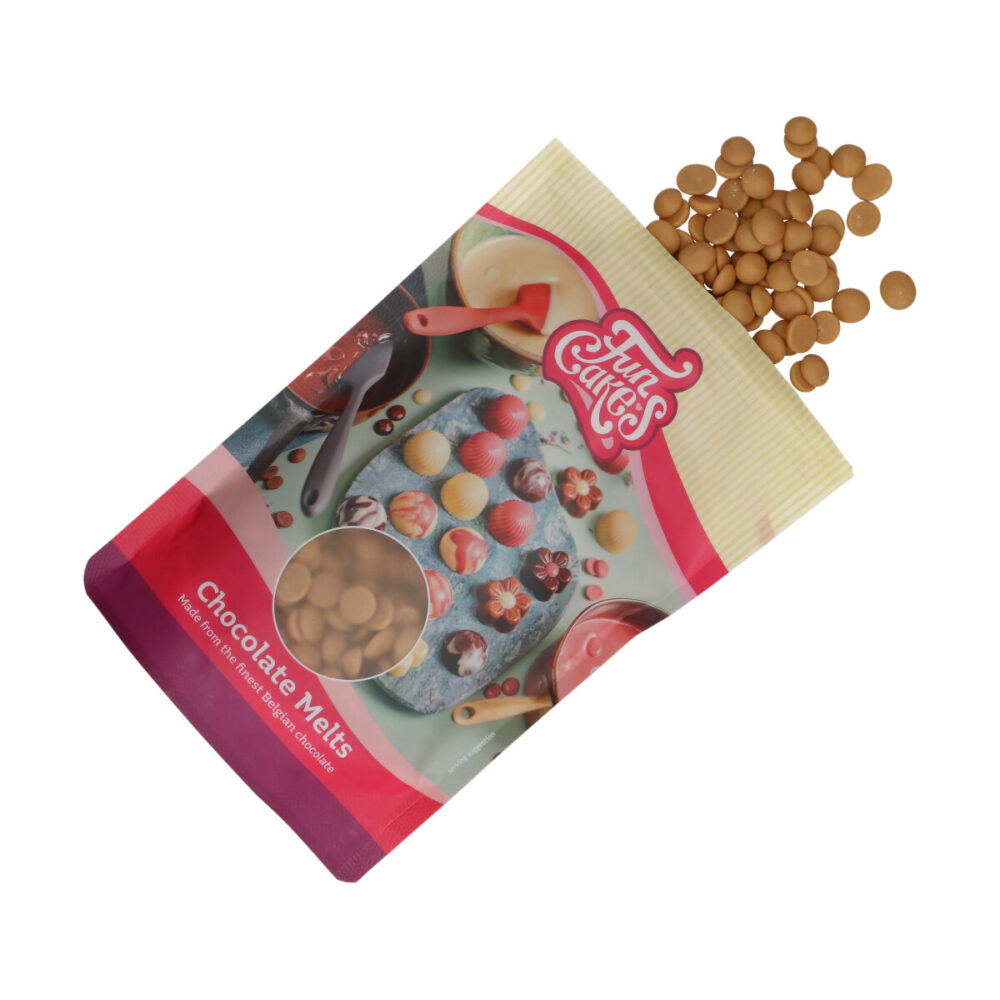 F30165 FunCakes Chocolate Melts Gold 2