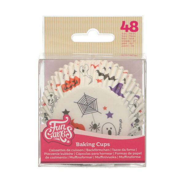 F84285 FunCakes Baking Cups Halloween