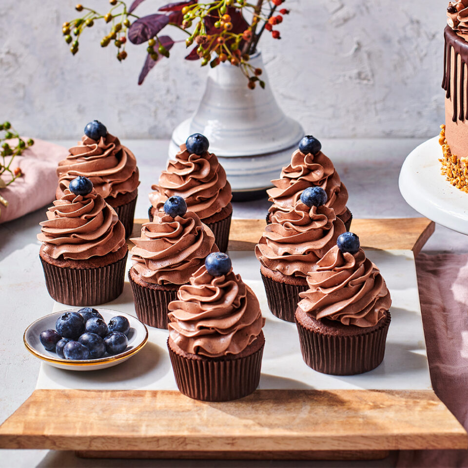 Eid chocolade cupcakes