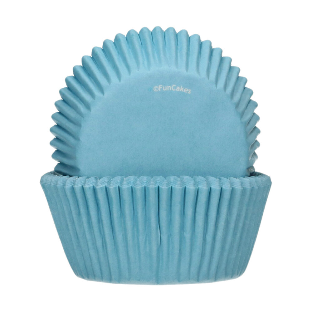 F84125 FunCakes Baking Cups Light Blue Cups
