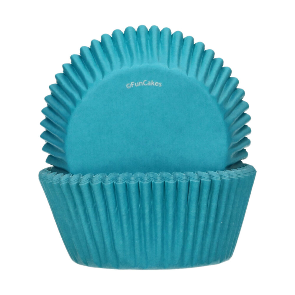 F84135 FunCakes Baking Cups Turquoise Cups
